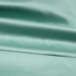 Fėjos namai paklodė su guma 220x240, 200x220 vienspalvė blizgi PREMIUM satino paklodė TIFFANY BLUE