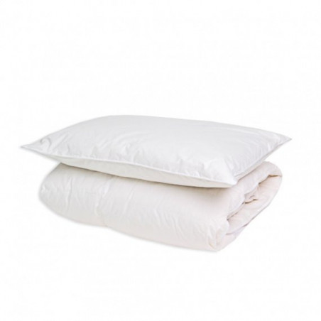 Universalus vaikiškas 90% pūkų ir 10% plunksnų patalynės rinkinys (antklodė + pagalvė)