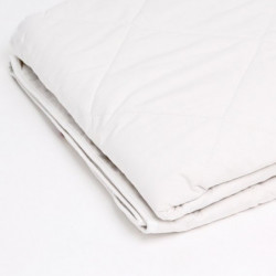 Šilkinė antklodė 140x200 vasarinė balta viengulė dygsniuota antialerginė antklodė