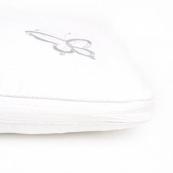 Fejos namai pagalvė su šilko užpildu (75%) balta silkine pagalve 50x70