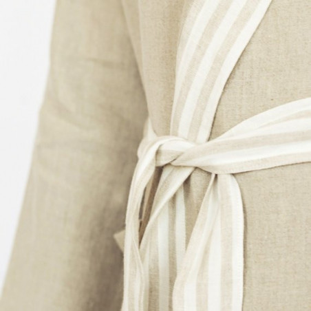 Universalus lininis chalatas KIMONO NATURAL 2