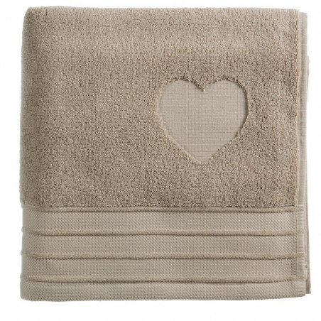 Rankšluostis Rivièra Maison Heart Taupe