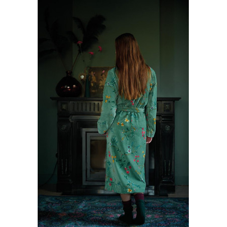 Chalatas Les Fleurs Green 3