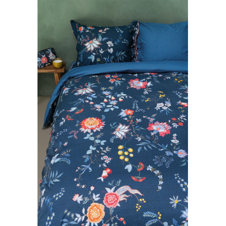 Flower Festival Dark Blue PIP STUDIO Patalynės komplektas 3