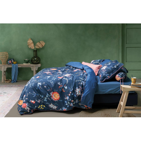 Flower Festival Dark Blue PIP STUDIO Patalynės komplektas 8