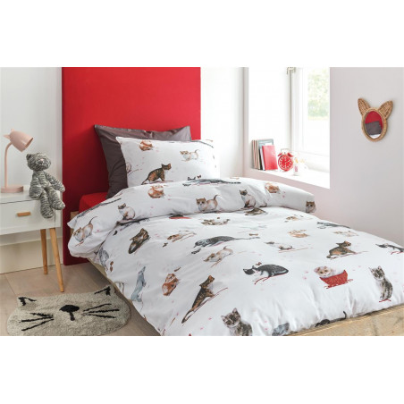 Vaikiškas patalynės komplektas Cute Cats Multi 2