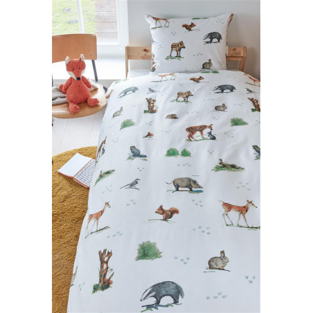 Vaikiškas patalynės komplektas Forest Animals Multi 4