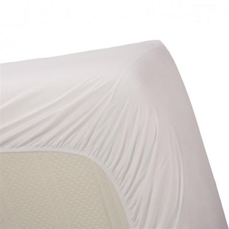 Paklodė su guma Percale HL White kaina