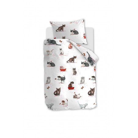 Vaikiškas patalynės komplektas Cute Cats Multi 7