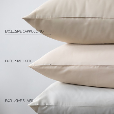 EXCLUSIVE CAPPUCCINO PREMIUM satino antklodės užvalkalas 7