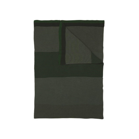 Pledas Blockstripe Throw Green