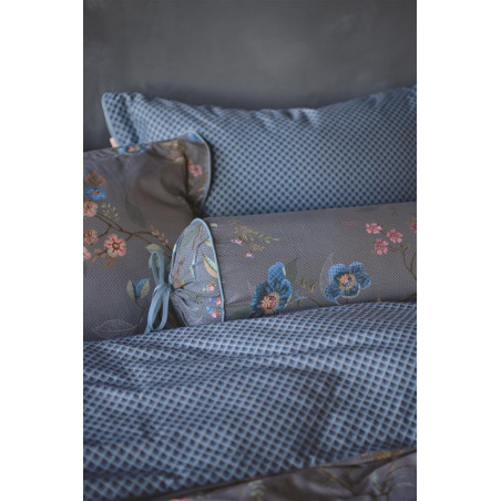 Dekoratyvinė pagalvėlė Pip Studio Kawai Flower Roll Cushion Blue 1