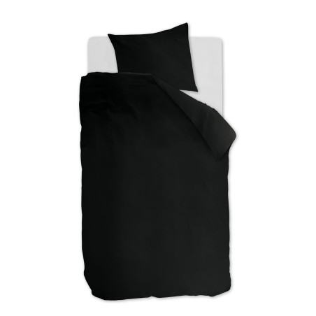 Patalynės komplektas Cotton Uni Black 2