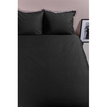 Patalynės komplektas Cotton Uni Black 3