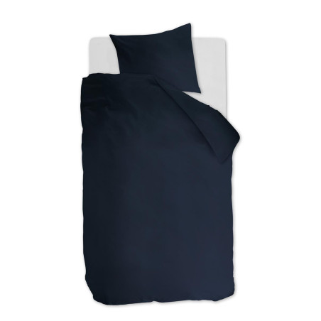 Patalynės komplektas Cotton Uni Dark Blue