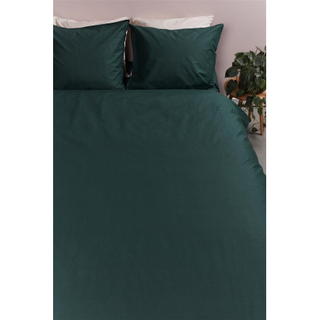 Pagalvės užvalkalai Cotton Uni Dark Green