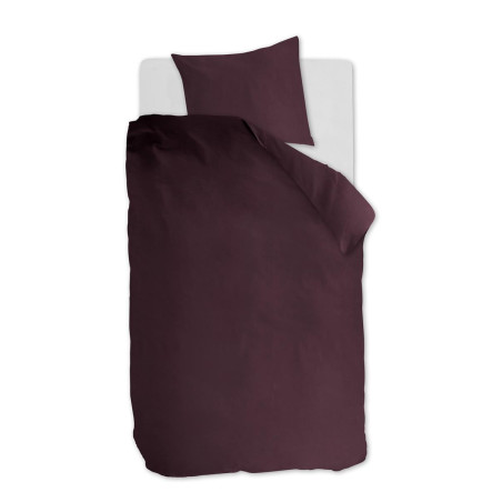 Patalynės komplektas Cotton Uni Dark Red