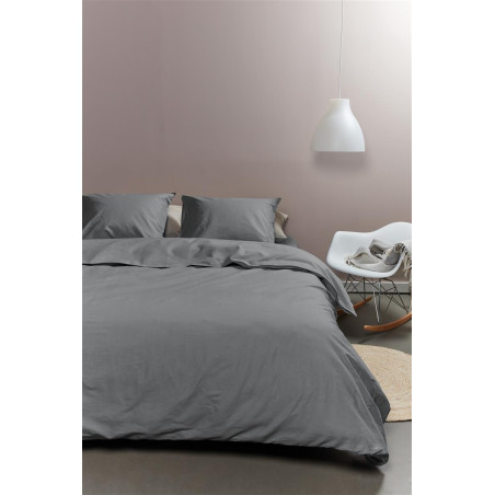 Patalynės komplektas Cotton Uni Grey 3