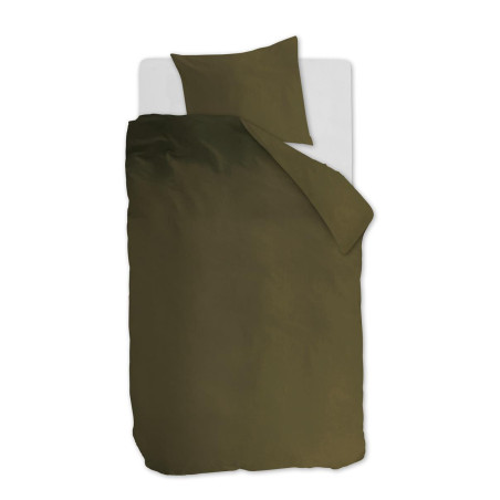 Patalynės komplektas Cotton Uni Olive Green internetu