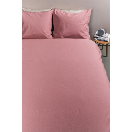 Patalynės komplektas Cotton Uni Pink