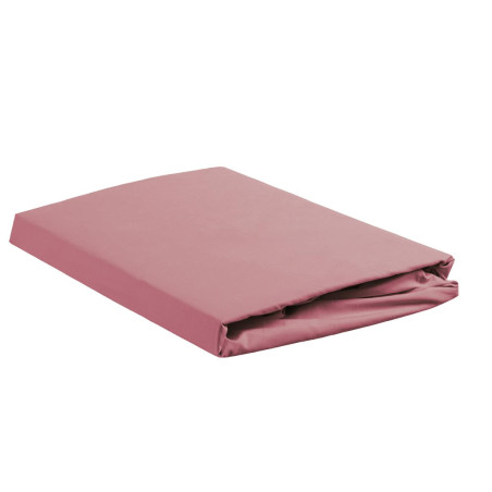 Cotton Uni HL Pink paklodė su guma