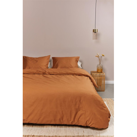 Patalynės komplektas Cotton Uni Orange 2