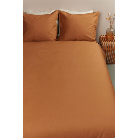 Patalynės komplektas Cotton Uni Orange 4