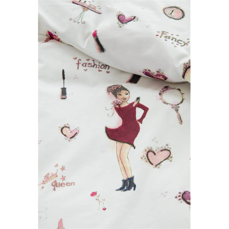 Vaikiškas patalynės komplektas Fashion Pink