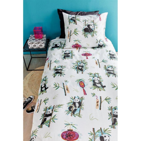 Vaikiškas patalynės komplektas Panda Dream Multi