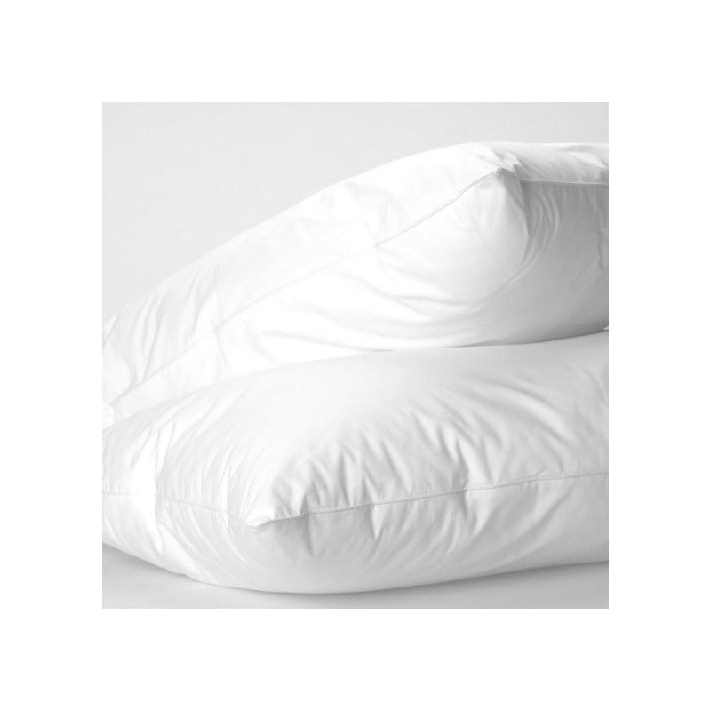 Fėjos namai pūkinės pagalvės balta žąsų pūkų-plunksnų pagalvė WHITE