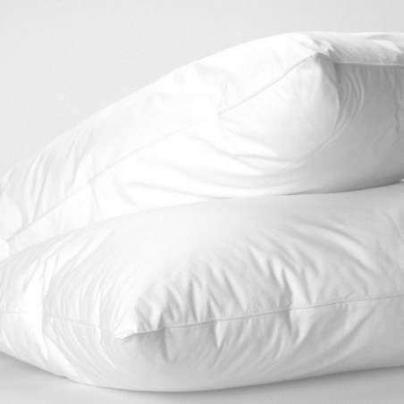 Žąsų pūkų-plunksnų pagalvė WHITE